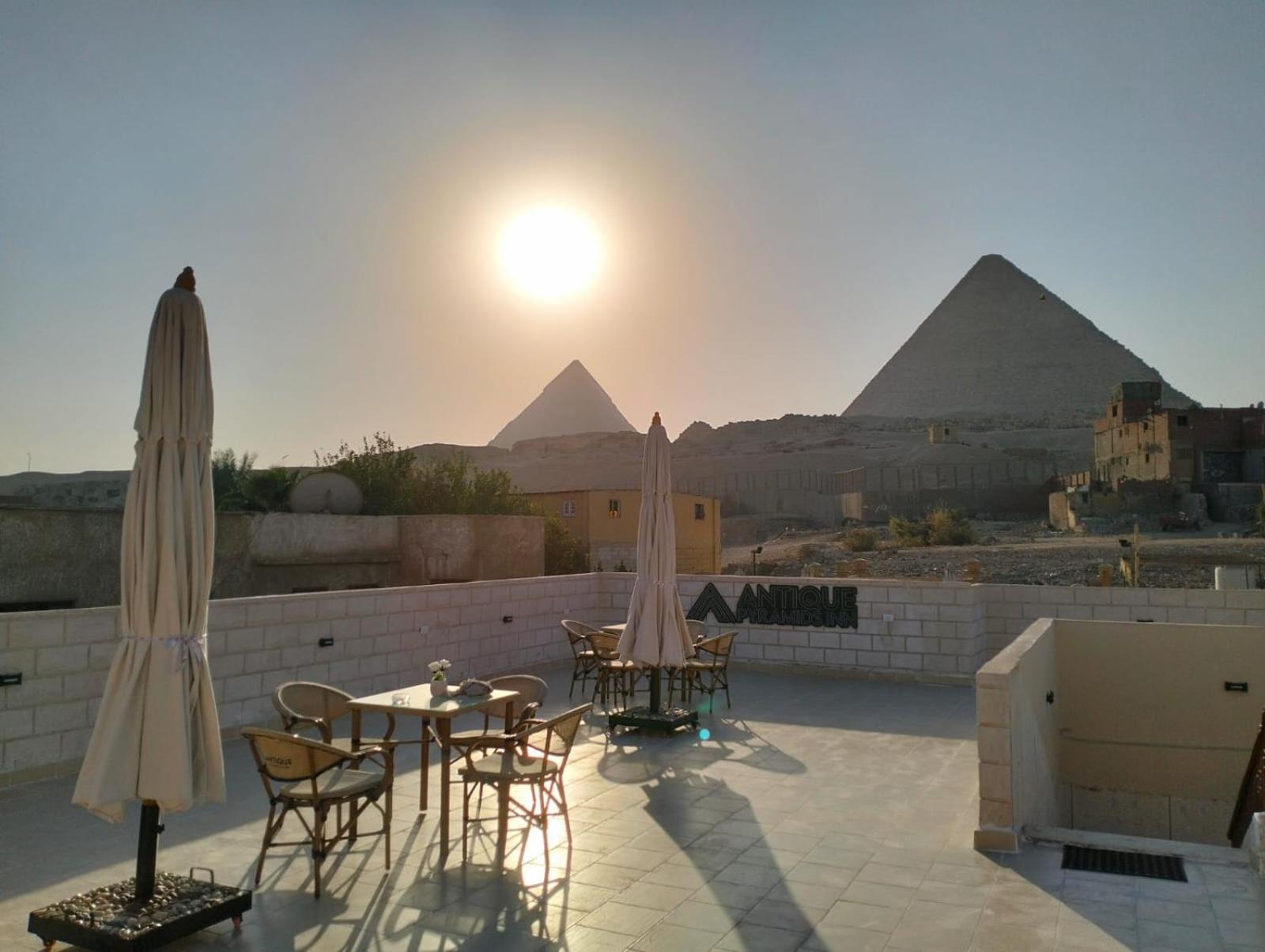 Antique Pyramids Inn Giza Exterior foto