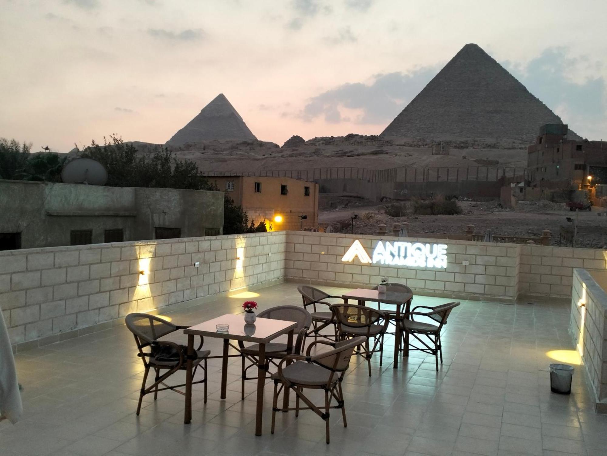 Antique Pyramids Inn Giza Exterior foto