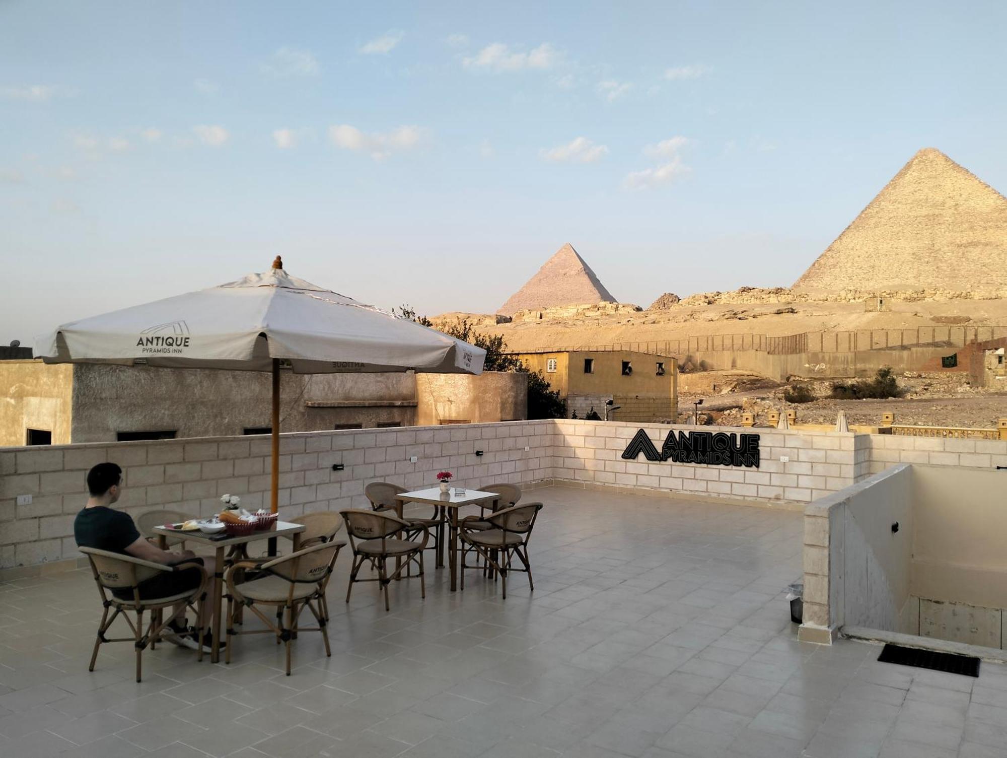 Antique Pyramids Inn Giza Exterior foto