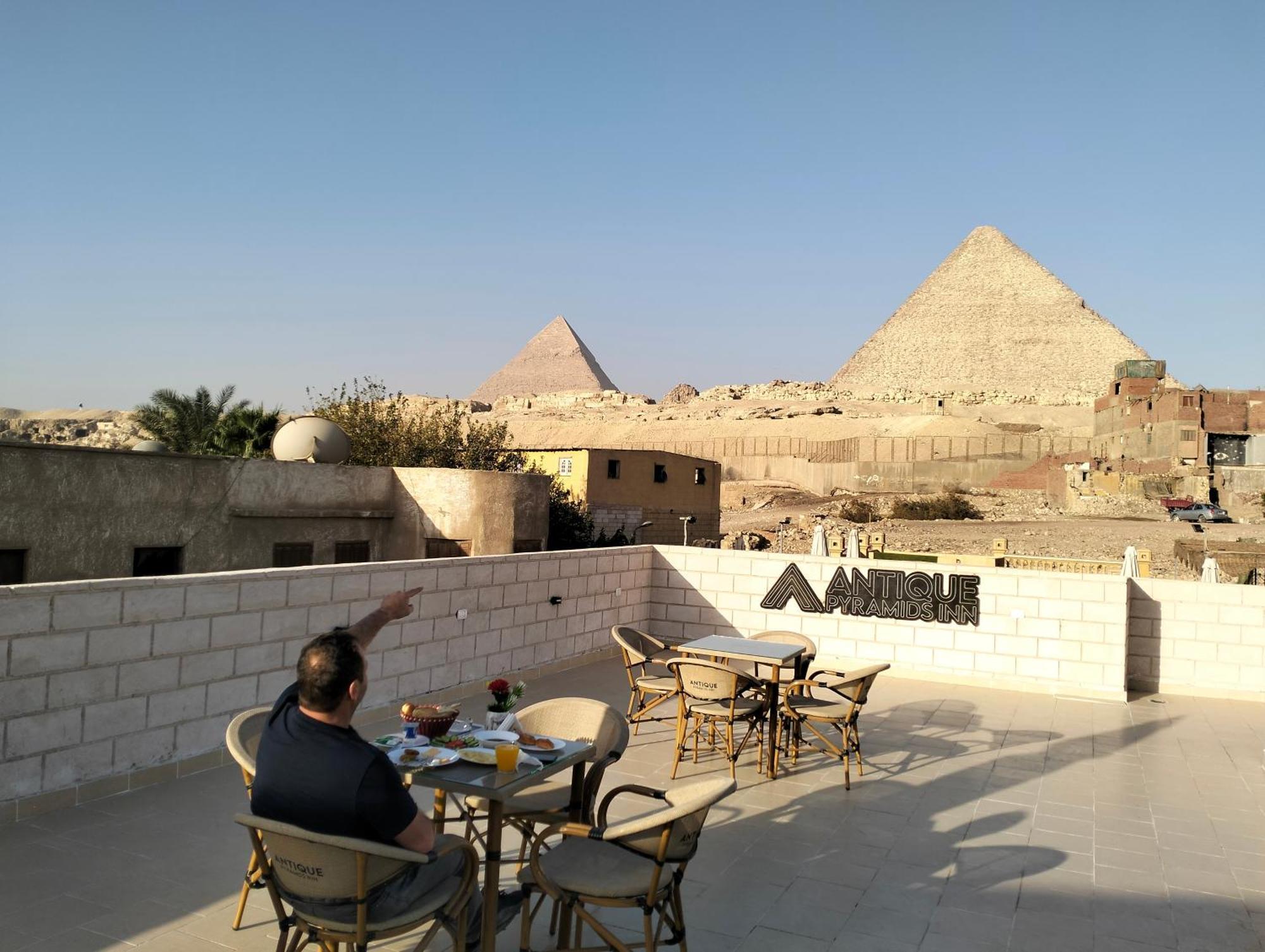 Antique Pyramids Inn Giza Exterior foto