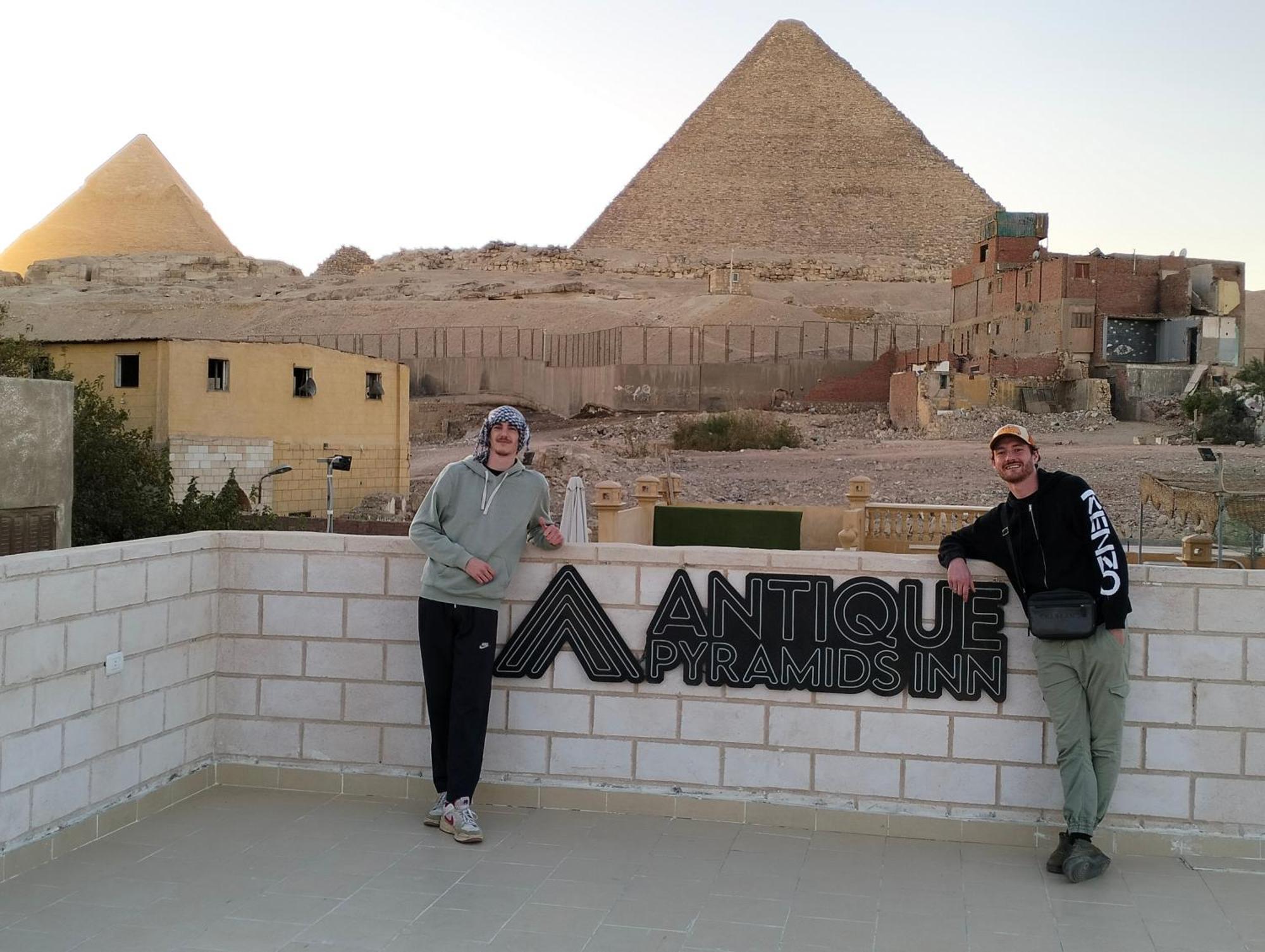 Antique Pyramids Inn Giza Exterior foto